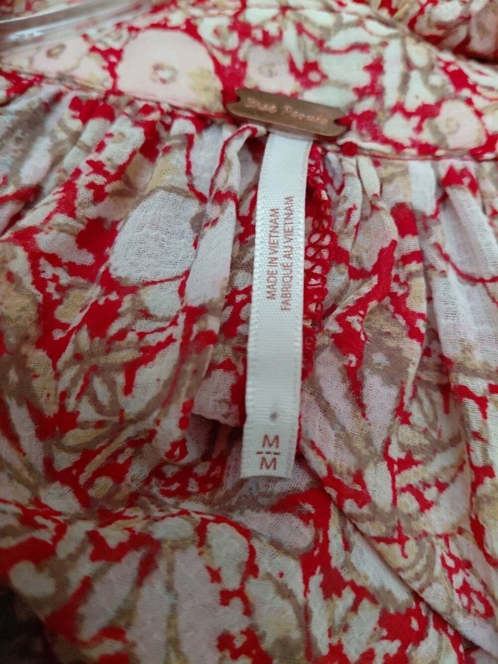 Free People Rose Floral Tiered Maxi Dress - Picture 9 of 9